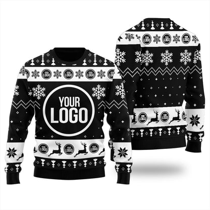 Personalized Logo Christmas Sweater Men