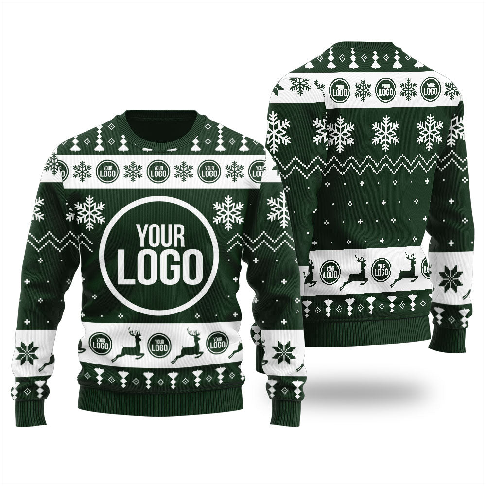 Personalized Logo Christmas Sweater Men
