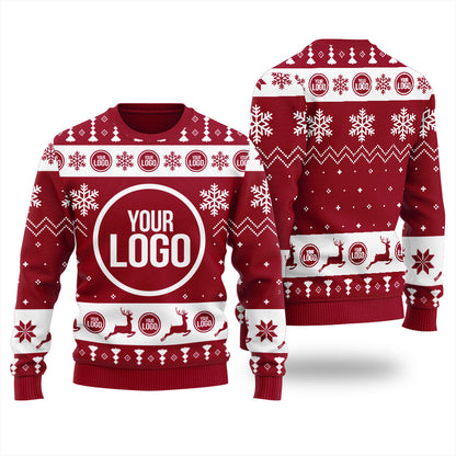 Personalized Logo Christmas Sweater Unisex