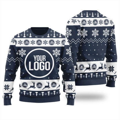 Personalized Logo Christmas Sweater Unisex