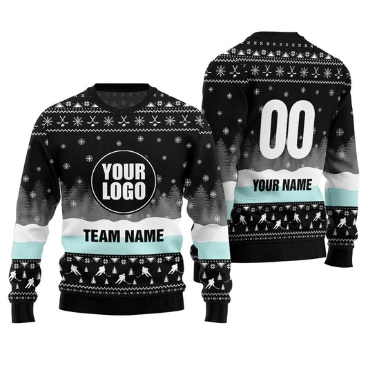 Personalized Logo Ugly Sweater For Team