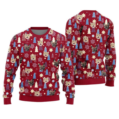 Personalized Multiple Pet Ugly Christmas Sweater