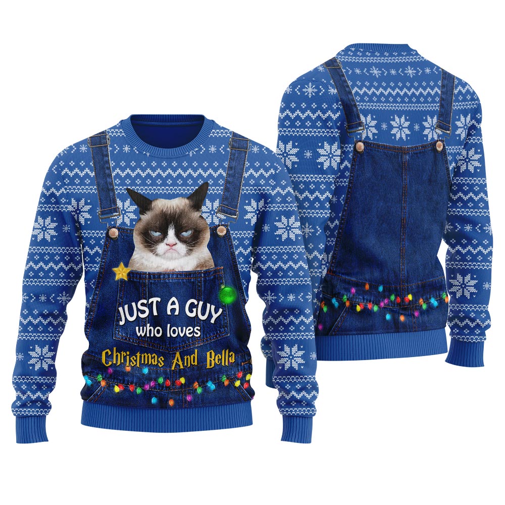 Personalized Pet Christmas Sweater Unisex