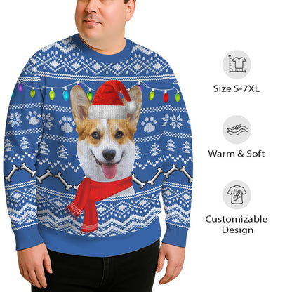 Personalized Pet Funny Ugly Plus Size Sweater