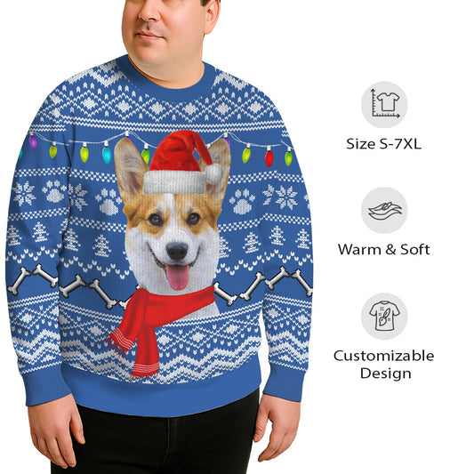 Personalized Pet Funny Ugly Plus Size Sweater