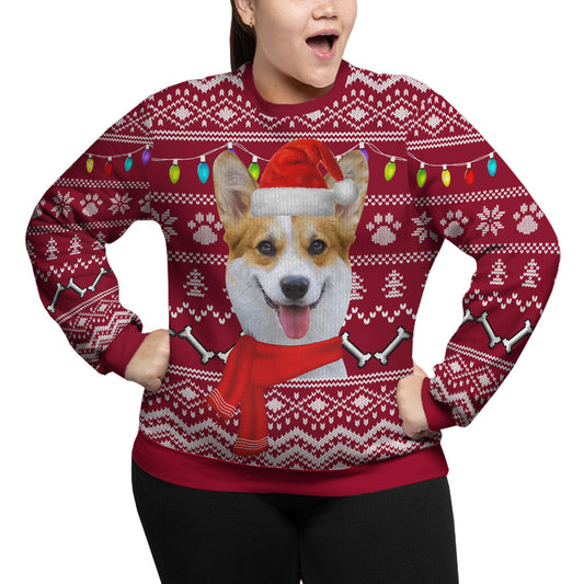 Personalized Pet Funny Ugly Plus Size Sweater