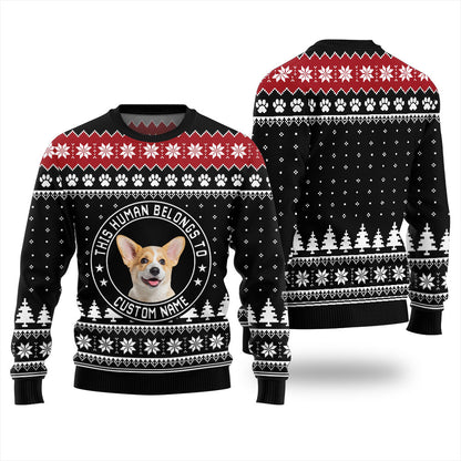 Personalized Pet Ugly Christmas Sweater Unisex