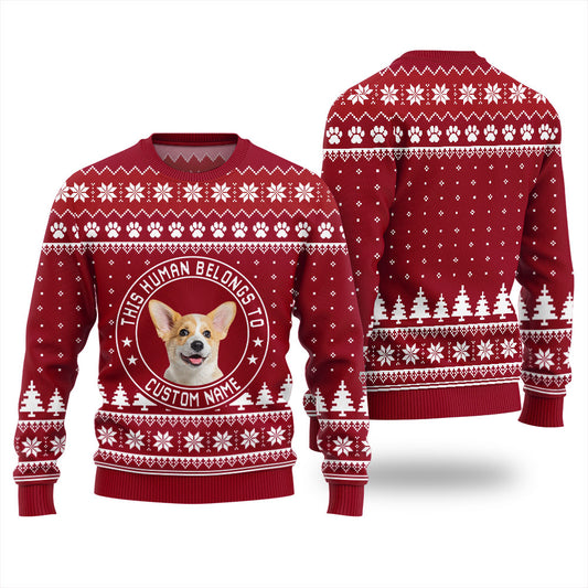 Personalized Pet Ugly Christmas Sweater Unisex