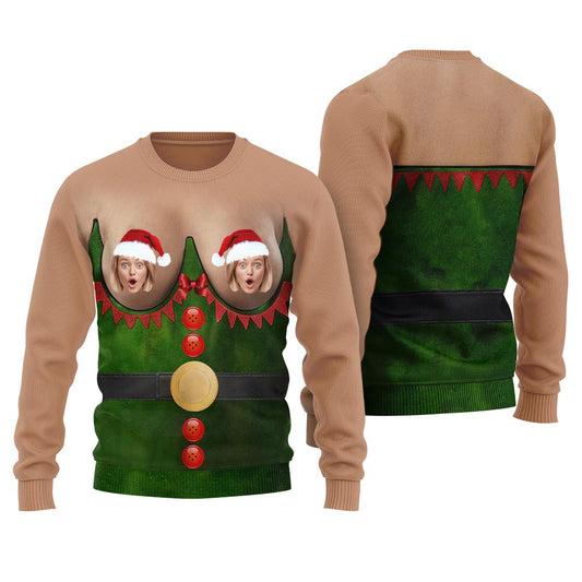 Personalized Sexy Christmas Sweatshirt For Women