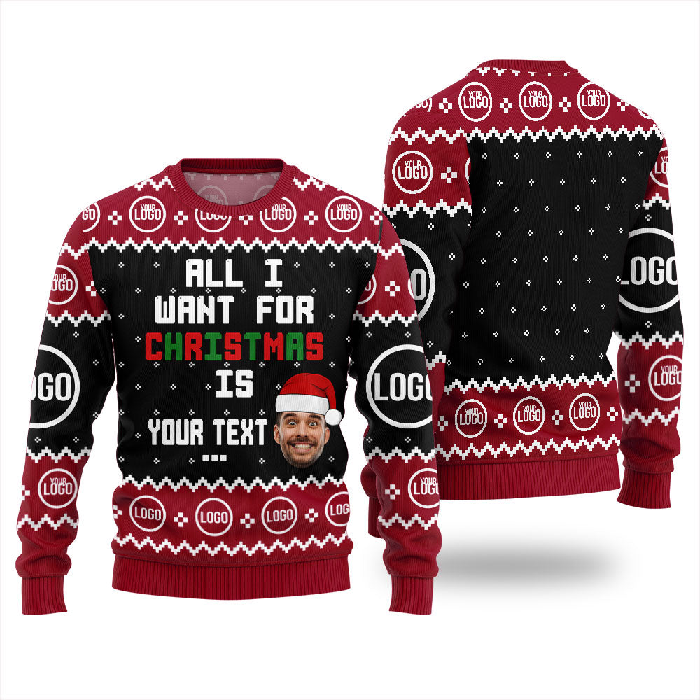 Personalized Ugly Sweater For Men