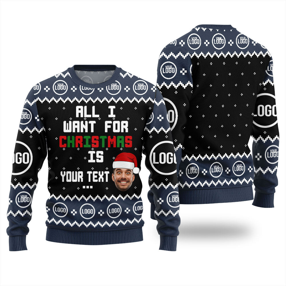 Personalized Ugly Sweater For Men