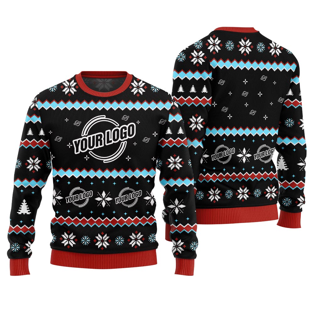 Personalized Your Logo For Company Christmas Sweater
