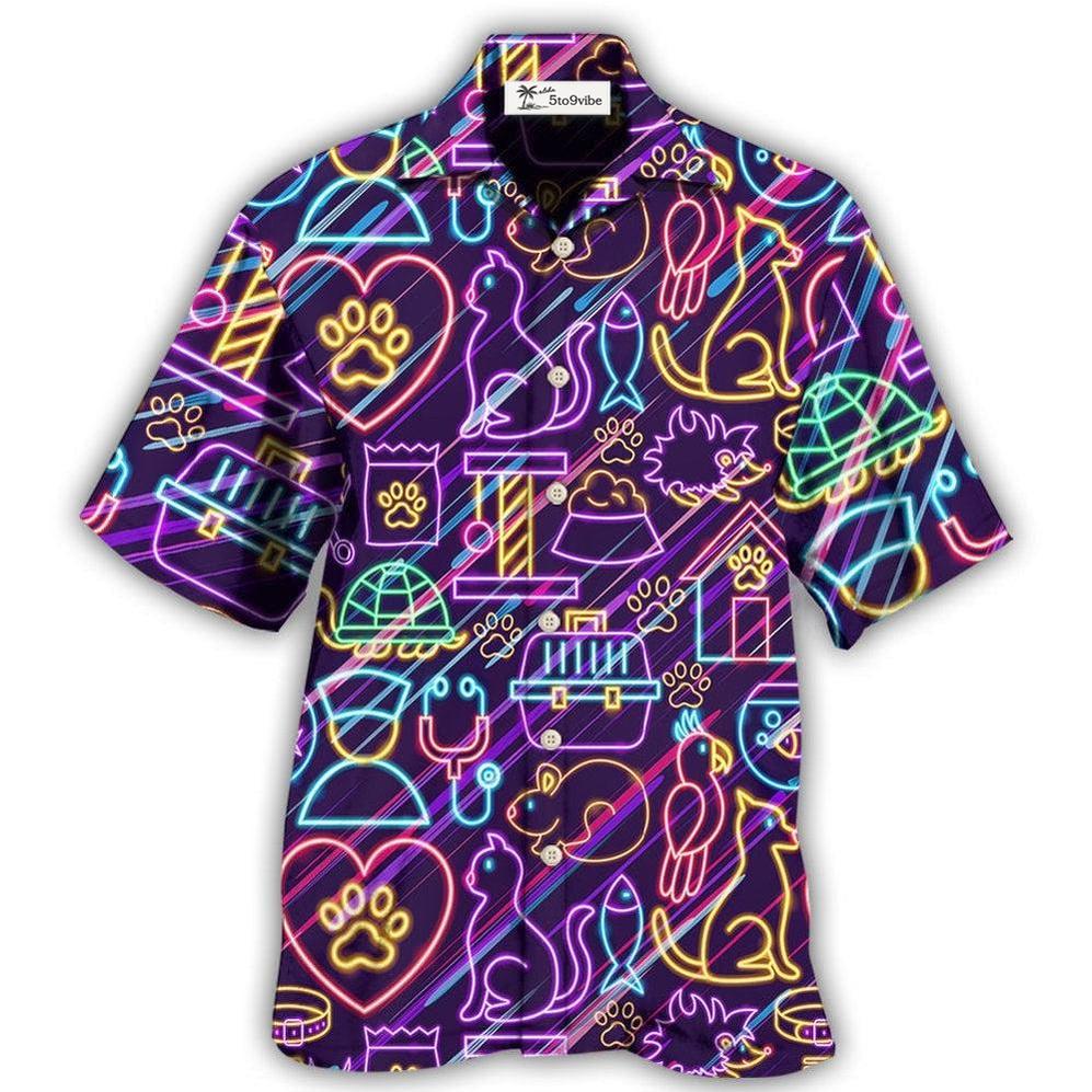 Hawaiian Shirt / Adults / S Pets Stunning Style - Hawaiian Shirt 