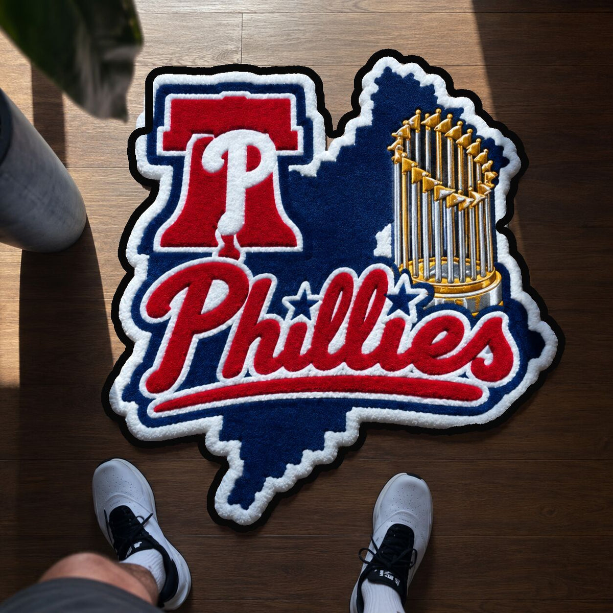 Alfombra personalizada de bienvenida premium de equipo de la MLB – Felpudo de béisbol personalizado