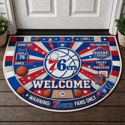 Basketball All Teams Custom Premium Welcome Mat – Personalized Baseball Doormat