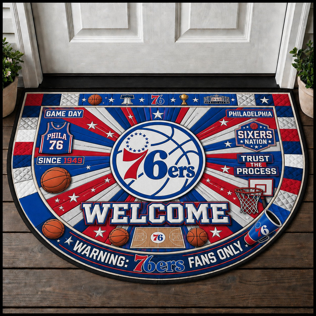 BB All Teams Custom Premium Welcome Mat – Personalized  Doormat