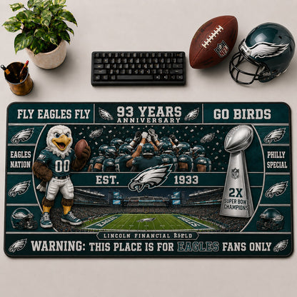 All Football Anniversary For Fans Desk Mat Mouse Pad Plus Size Trending - 5to9vibe
