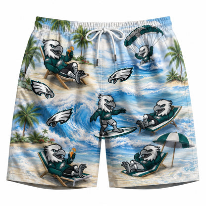All Football Teams Mascot Beach Viber Unisex Hawaiian Shirt For Men & Women
