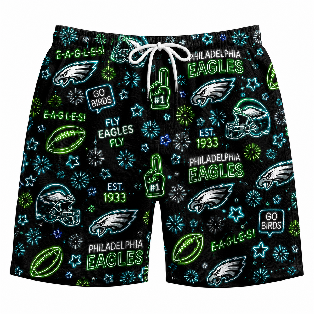 All Football Teams Neon Vibe Summer Button-Up Unisex Hawaiian Shirt For Men and Women-Hawaiian Shirt-5TO9VIBE