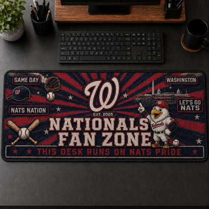 All Baseball Fan Zone Desk Mat For Baseball Fans Gift Mouse Pad Plus Size - 5to9vibe