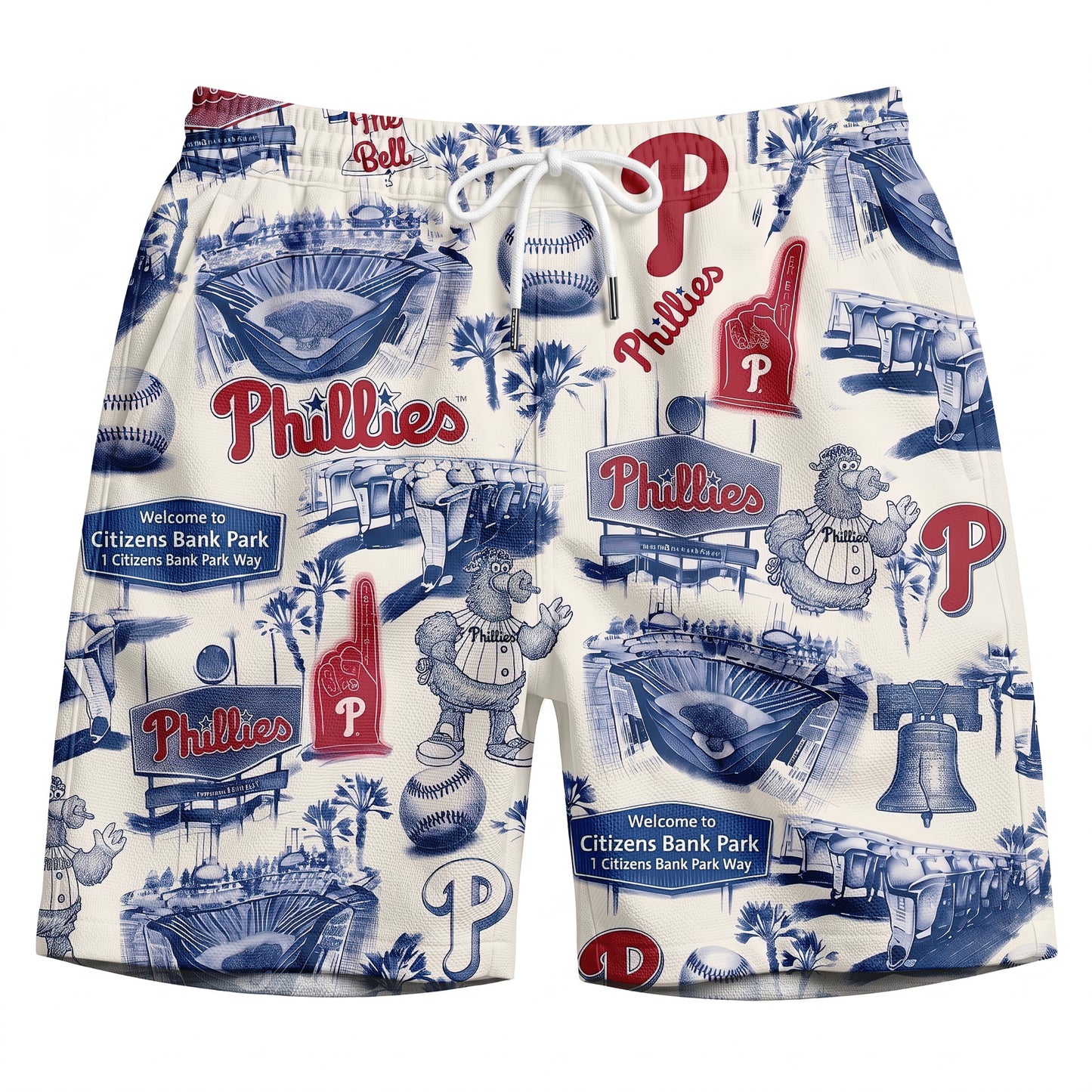 LAD Baseball Stadium SGA Blue Vibe Unisex Hawaiian Shirt