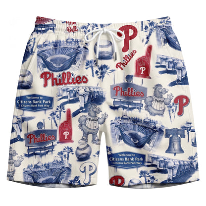 LAD Baseball Stadium SGA Blue Vibe Unisex Hawaiian Shirt