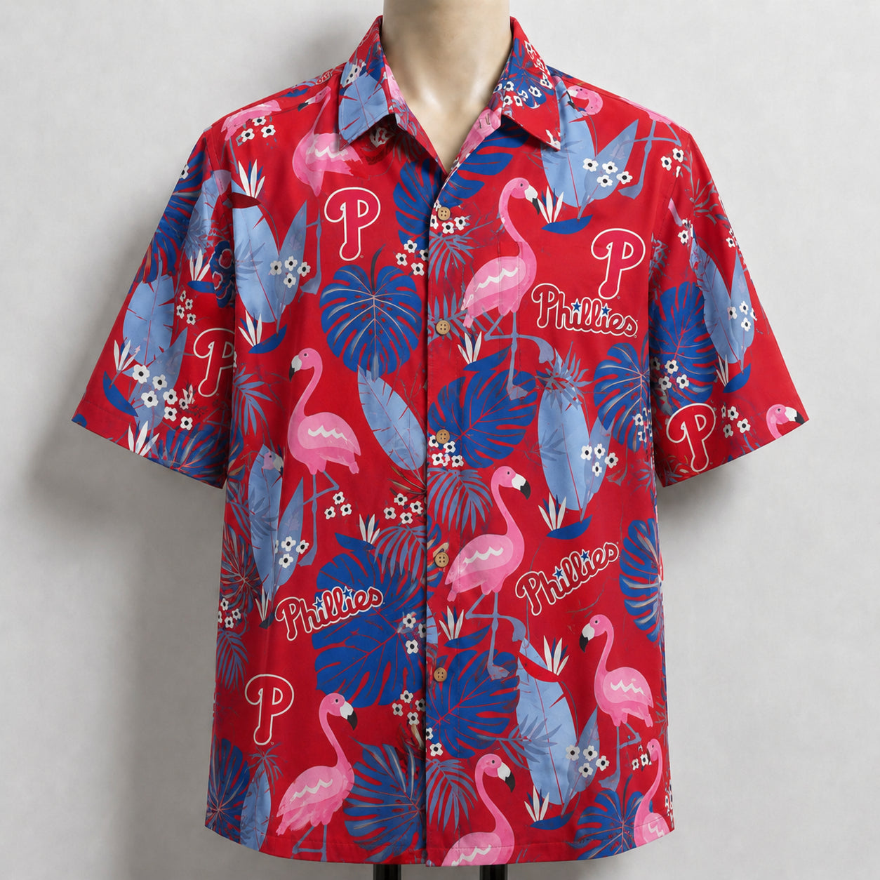 All Baseball Teams Flamingo Hawaiian Shirt | Tropical Baseball Button Up Unisex Hawaiian Shirt For Men and Women