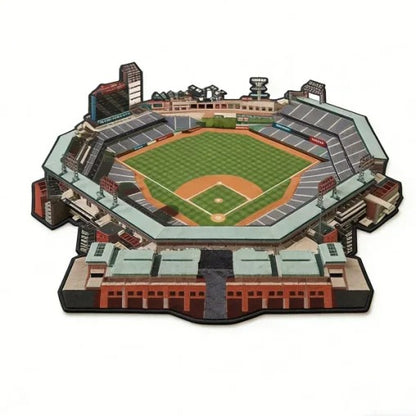 All Baseball Teams Stadium Baseball Fan Custom Quilted Print Premium Welcome Mat Washable Black Border – Personalized Baseball Doormat