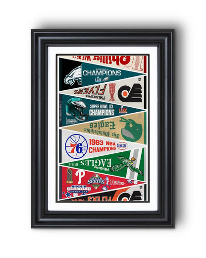 All Sport Teams City Vintage Anniversary For Fans No Frame Vertical Poster - 5to9vibe