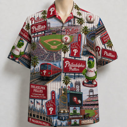 All Baseball Teams Iconic Moments Aloha Shirt for Baseball Fans Button Up Unisex Hawaiian Shirt For Men and Women