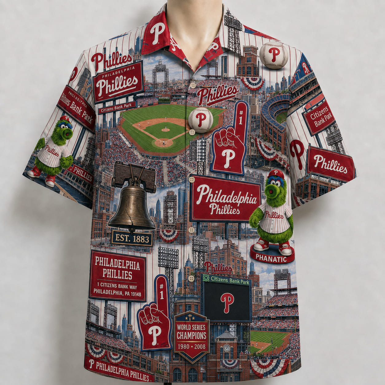 All Baseball Teams Iconic 2 Moments Aloha Shirt for Baseball Fans Button-Up Unisex Hawaiian Shirt For Men and Women