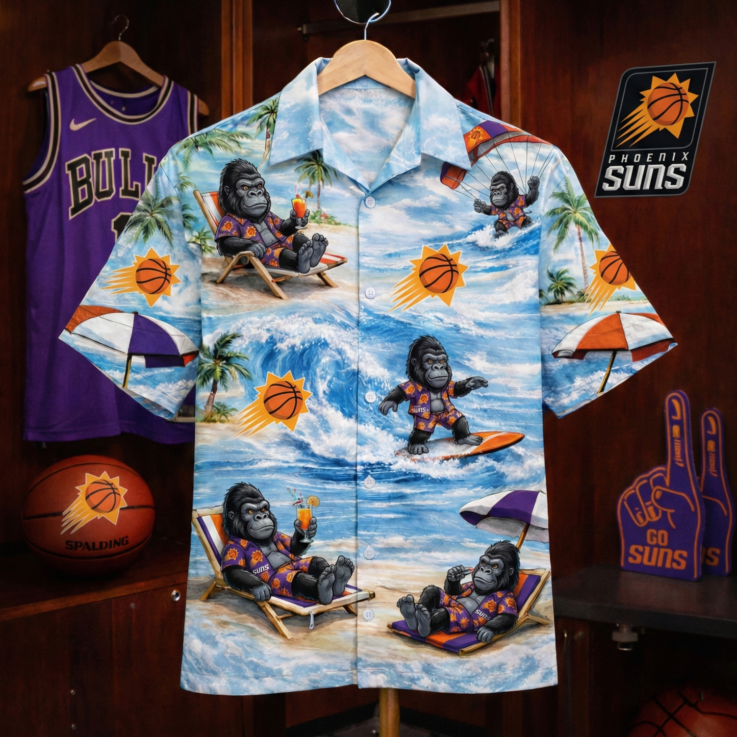 All Basketball Teams Mascot Beach Viber Unisex Hawaiian Shirt For Men & Women