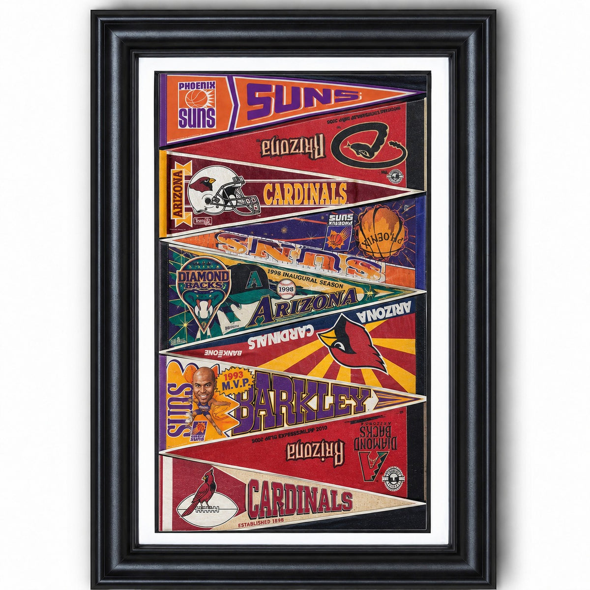 All Sport Teams City Vintage Anniversary For Fans No Frame Vertical Poster - 5to9vibe