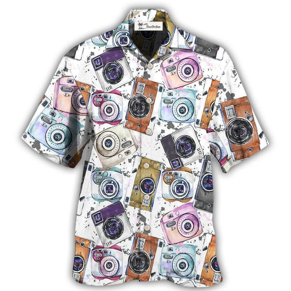 Hawaiian Shirt / Adults / S Camera Photography Is My Hobby Lover - Hawaiian Shirt 