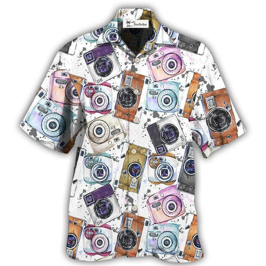 Hawaiian Shirt / Adults / S Camera Photography Is My Hobby Lover - Hawaiian Shirt 