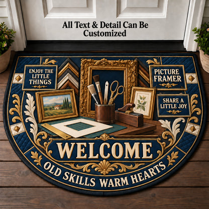 Picture Framer Personalized Half Round Mat | 5To9Vibe