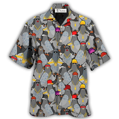 Hawaiian Shirt / Adults / S Dove Luxury Cool Style - Hawaiian Shirt 