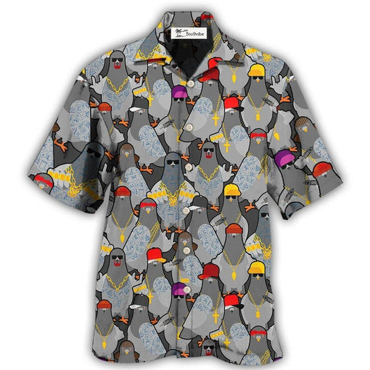 Hawaiian Shirt / Adults / S Dove Luxury Cool Style - Hawaiian Shirt 