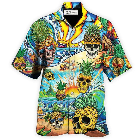Fruit Pineapple Love Summer - Hawaiian Shirt 