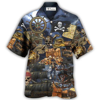 Hawaiian Shirt / Adults / S Pirate It's The Life I Choose - Hawaiian Shirt 