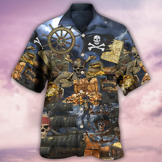 Pirate It's The Life I Choose - Hawaiian Shirt 