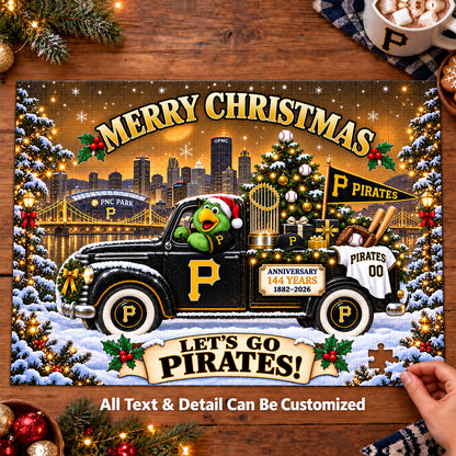 Baseball team Style 22 Jigsaw Puzzle mockup | 5To9Vibe