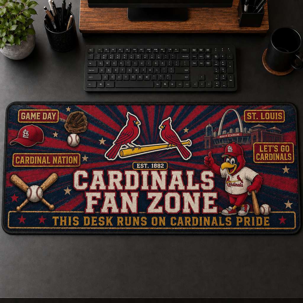 All Baseball Fan Zone Desk Mat For Baseball Fans Gift Mouse Pad Plus Size - 5to9vibe