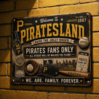 All Baseball Fans Teams Only Vintage Metal Sign - 5to9vibe