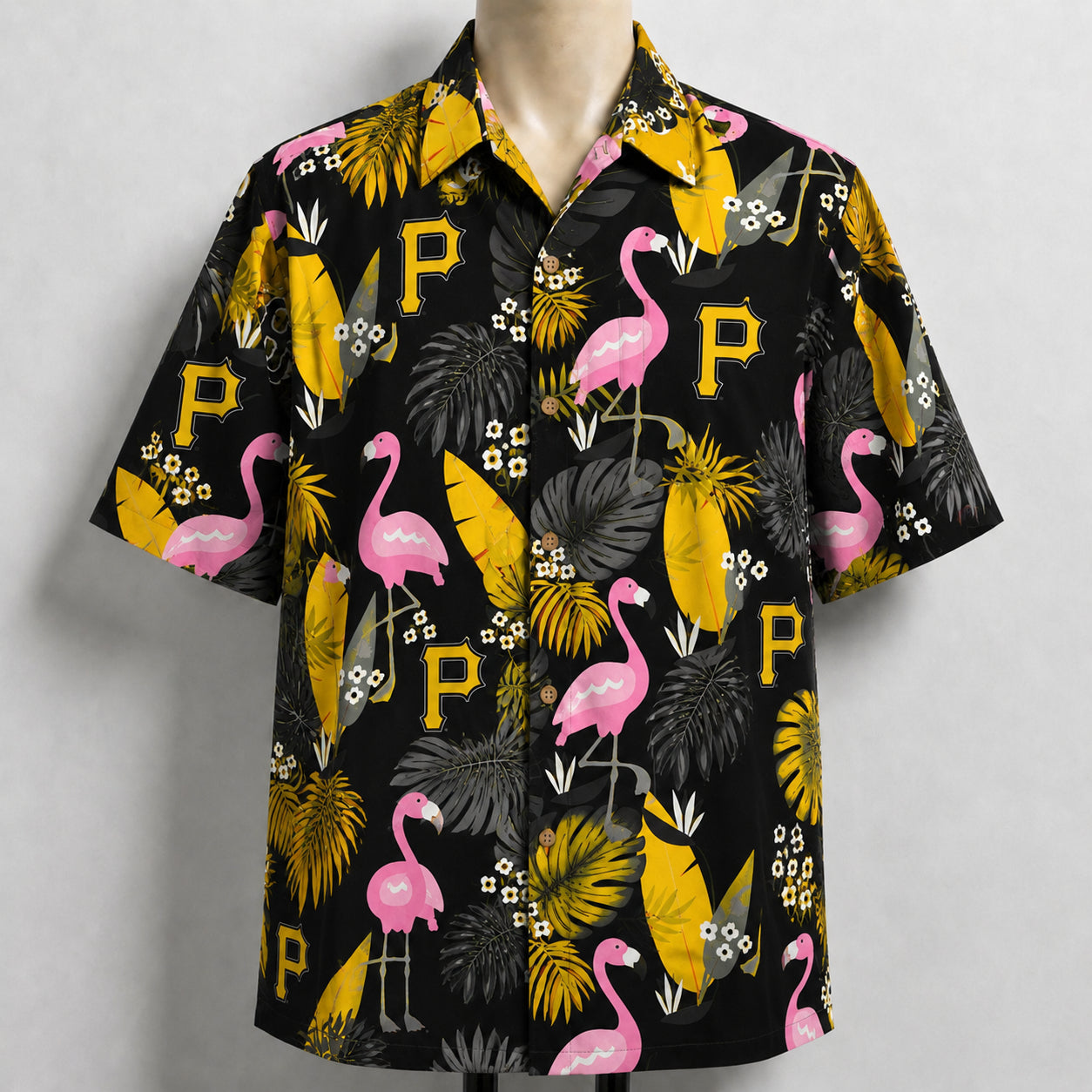 All Baseball Teams Flamingo Hawaiian Shirt | Tropical Baseball Button Up Unisex Hawaiian Shirt For Men and Women
