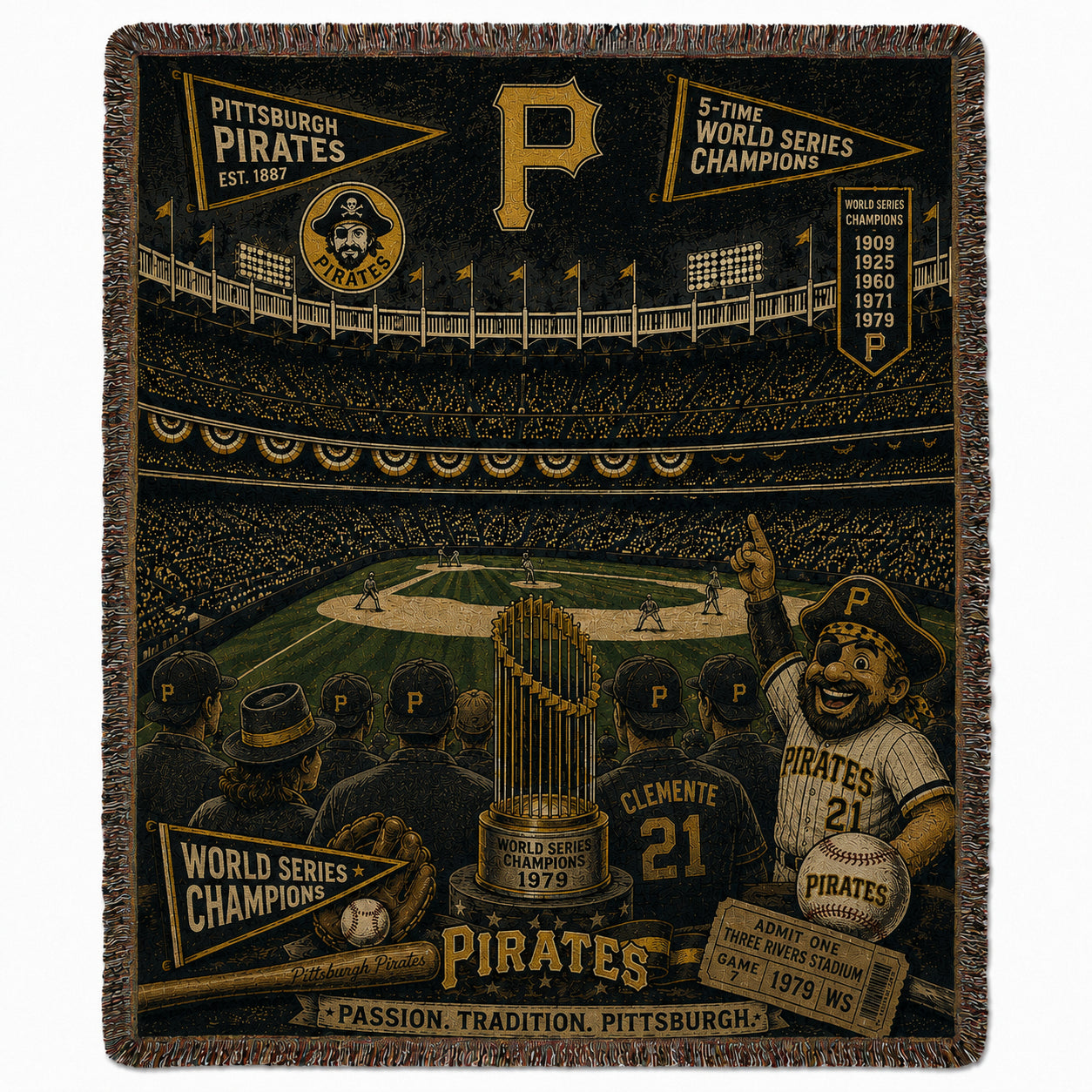 Alfombra personalizada de bienvenida premium de equipo de la MLB – Felpudo de béisbol personalizado