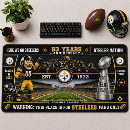 All Football Anniversary For Fans Desk Mat Mouse Pad Plus Size Trending - 5to9vibe