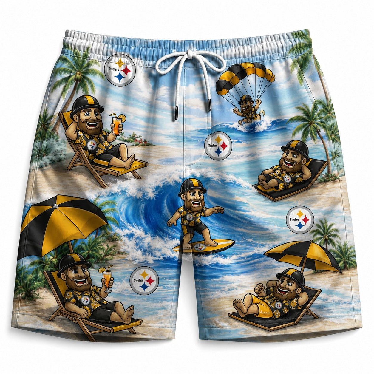 All Football Teams Mascot Beach Viber Unisex Hawaiian Shirt For Men & Women