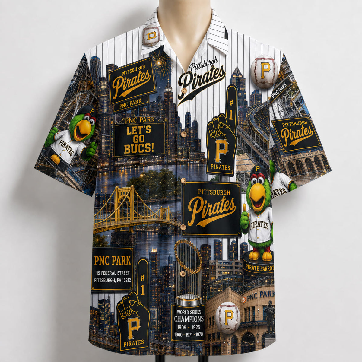 All Baseball Teams Iconic 2 Moments Aloha Shirt for Baseball Fans Button-Up Unisex Hawaiian Shirt For Men and Women