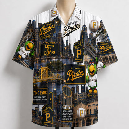All Baseball Teams Iconic 2 Moments Aloha Shirt for Baseball Fans Button-Up Unisex Hawaiian Shirt For Men and Women